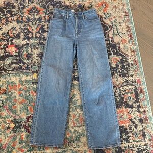 Madewell The Perfect Vintage Wide Leg Crop Jean 26T
